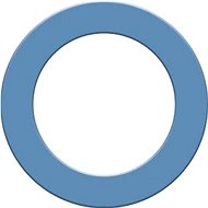 Designa Surround - circle around the target - Sky Blue - Dartboard Catch Ring