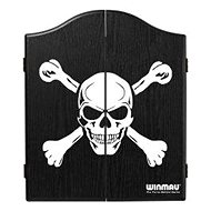 Winmau Cabinet Skull Black - Dartboard Cabinet