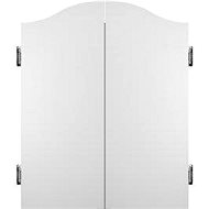 Mission Cabinet Deluxe - Plain White - Dartboard Cabinet