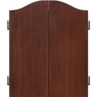 Mission Cabinet Deluxe - Plain Sedona Red - Dartboard Cabinet