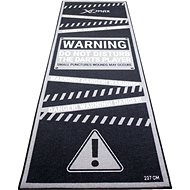 XQMax Darts Dart Mat - Koberec k terči - Warning - Koberec