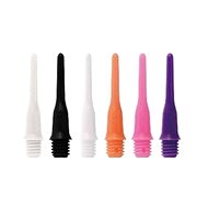 L Style Lip Point Short Tips - 50 pcs - black - Dart Tips