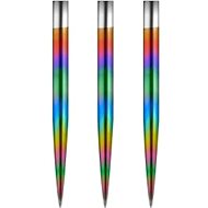 Mission Glide Metal Tips - Rainbow - 34 mm - Dart Tips