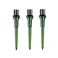 Mission Metal tips - Titan Pro - Grooved - Green - 26 mm - Dart Tips