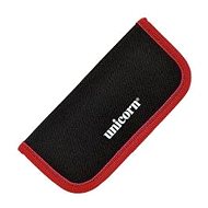 Unicorn Midi Velcro Wallet - black / red - Dart Case