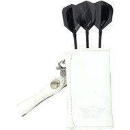 Bull's Leather Caddy Dart Case - Soft edition - white - Dart Case