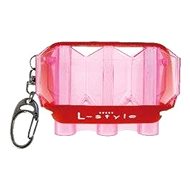 L Style Krystal Flight Case - clear pink - Dart Case