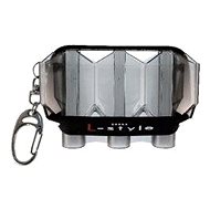 L Style Krystal Flight Case - clear black - Dart Case