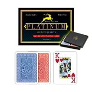Modiano Poker Acetate Platinum - 2 Jumbo Index - Professional Plastic Cards - Card Game
