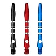 Winmau Handles Ali Regrooved A - short - red - Dart Shafts