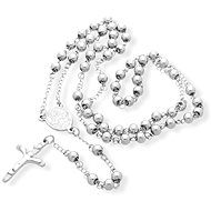 Ewena Traditional Christian Rosary - silver - Necklace