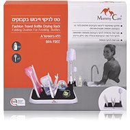 Mommy Care - Travel Baby Bottle Drying Kit with Wash Brush - Bottle Dripper