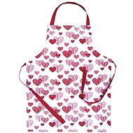 SCANquilt kitchen apron DEKORO heart - Apron