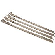 Steven Raichlen's Best of Barbecue Flat Stainless-steel Skewers 1.6cm - Grill Skewer