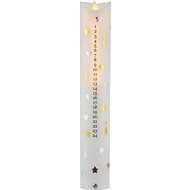 Sirius Advent Candle Sara Calendar Candle o4,8x H29cm, white - LED Candle