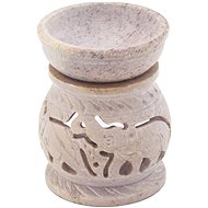 Sortland Indická mastková aromalampa - slon - Aroma Lamp