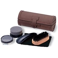 Sortland Shoe Cleaning Kit in brown box - Shoe Cream