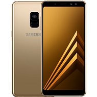 Samsung Galaxy A8 Duos Gold - Mobile Phone