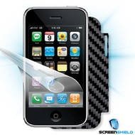 ScreenShield pro iPhone 3G/3GS na displej telefonu + Carbon skin černý - Ochranná fólie