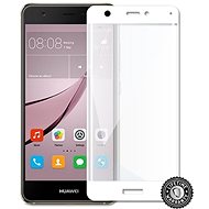 Screenshield HUAWEI P9 Plus VIE-L09 White Metalic Frame - Glass Screen Protector