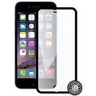 Screenshield APPLE iPhone 6 Black Metalic Frame BULK - Üvegfólia