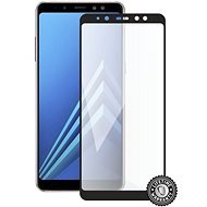 Screenshield SAMSUNG A530 Galaxy A8 (2018) (full COVER black) - Glass Screen Protector