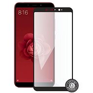 Képernyővédő XIAOMI Mi A2 (teljes COVER fekete) - Üvegfólia
