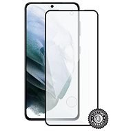 Screenshield SAMSUNG Galaxy S21 (full COVER black) - Ochranné sklo