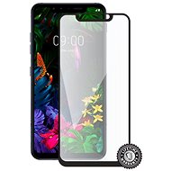 Screenshield LG G8s ThinQ (full COVER, Black) - Glass Screen Protector