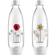 SodaStream FUSE palack, 2× 1 l, téli virágok - Sodastream palack