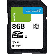 SWISSBIT für Sharp TSE SD-Card 8 GB - 3 Jahre - Memory Card