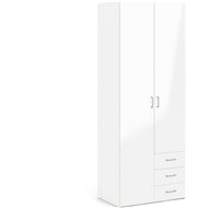 Falco Cabinet Sid 425 white gloss - Wardrobe