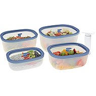 STATUS Fresko 5-piece set of vacuum jars 177112 blue - Storage Jar