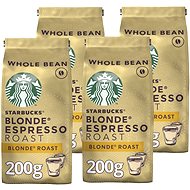 Starbucks Blonde Espresso Roast, coffee beans, 200g 4x - Set