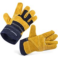 Stamos Germany Protective leather work gloves with cuffs L - Work Gloves