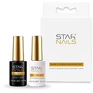 STARNAILS Base and Finish Diamond Set - Base Coat and Fixing Gloss - Kit