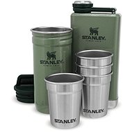 STANLEY Gift set flask and shots 4pcs ADVENTURE SERIES, green - Hip Flask