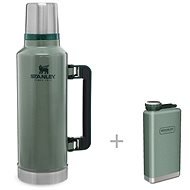 STANLEY Classic Series Legendary Classic 1.9l Green + STANLEY Badge 148ml - Thermos
