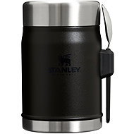 STANLEY Food thermos with spoon/fork The Legendary Classic Food Jar 400 ml/14oz Black 2.0 - Thermos