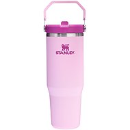 Stanley The IceFlow™ Flip Straw 2.0 Tumbler 890ml/30oz Thermal Bottle with Integrated Straw Cherry B - Thermos