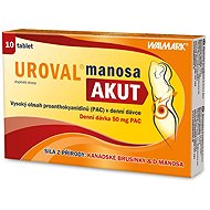 Uroval Manosa Akut 10 Tablets - D-manosa