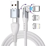 Statik 360 2.0 USB cable (1.8m) with magnetic ends - white - Power Cable