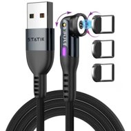 Statik 360 2.0 USB tápkábel (1 m), USB-C - Tápkábel