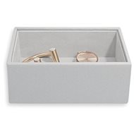 Stackers Box na šperky Pebble Grey Mini Open Layer šedá - Jewellery Box