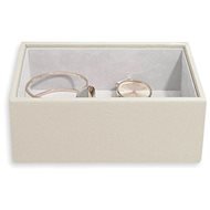 Stackers Box na šperky Oatmeal Mini Open Layer krémová - Jewellery Box