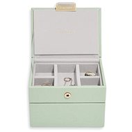 Stackers Micro Jewellery Box Sage Green - Jewelry Case