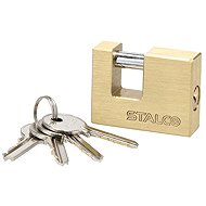 STALCO mosazný B, o 50 mm - Padlock