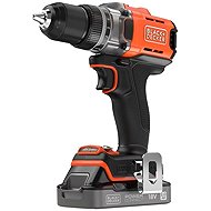BLACK+DECKER 18V Cordless Drill Driver in Case BCD382D2XK-QW (2x2Ah) - Drill Driver