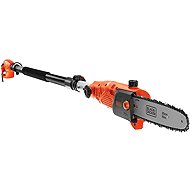 BLACK+DECKER Electric Telescopic Chainsaw 25cm 800W Reach 1.84–2.70m Pivoting Head - Compact Chainsaw