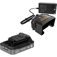BLACK+DECKER SOC Li-Ion baterie 18V a 1A nabíječka (2 Ah) - Charger and Spare Batteries